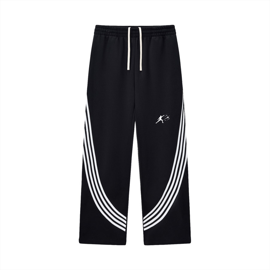 TAB DEPT. CURVED STRIPE SWEATS