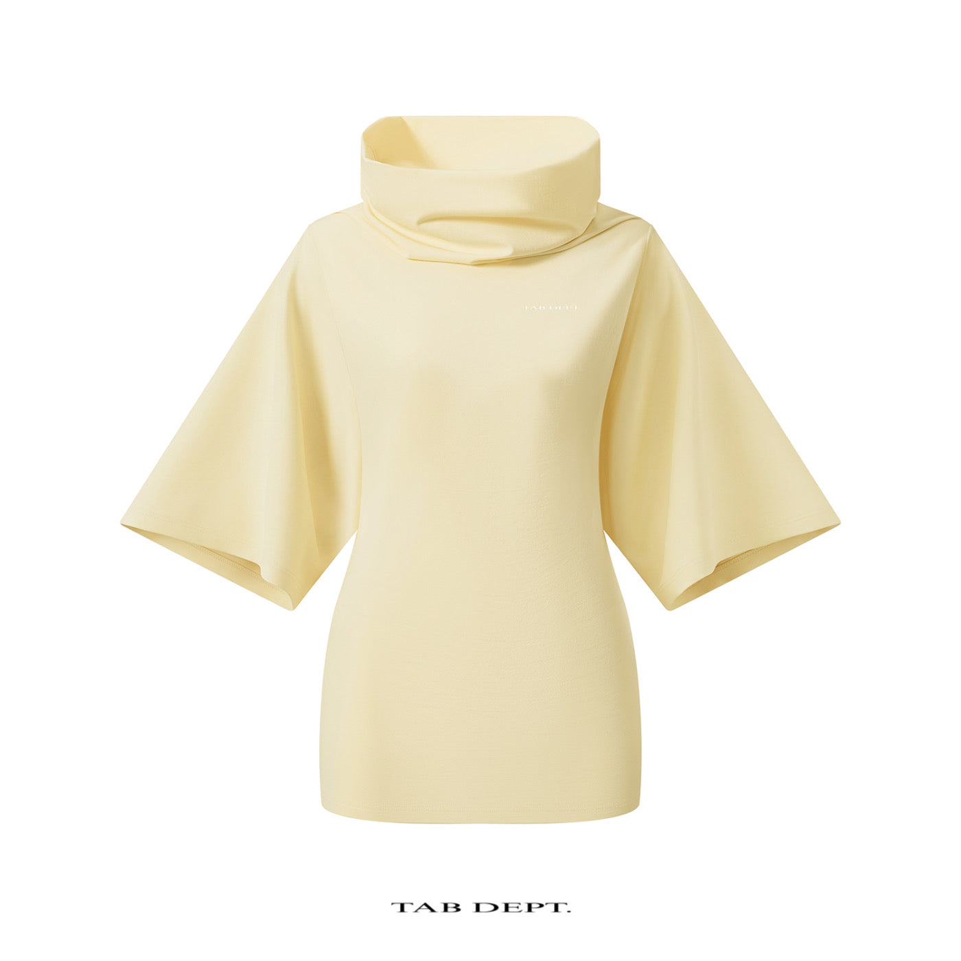 TAB DEPT. TURTLENECK BATWING TEE