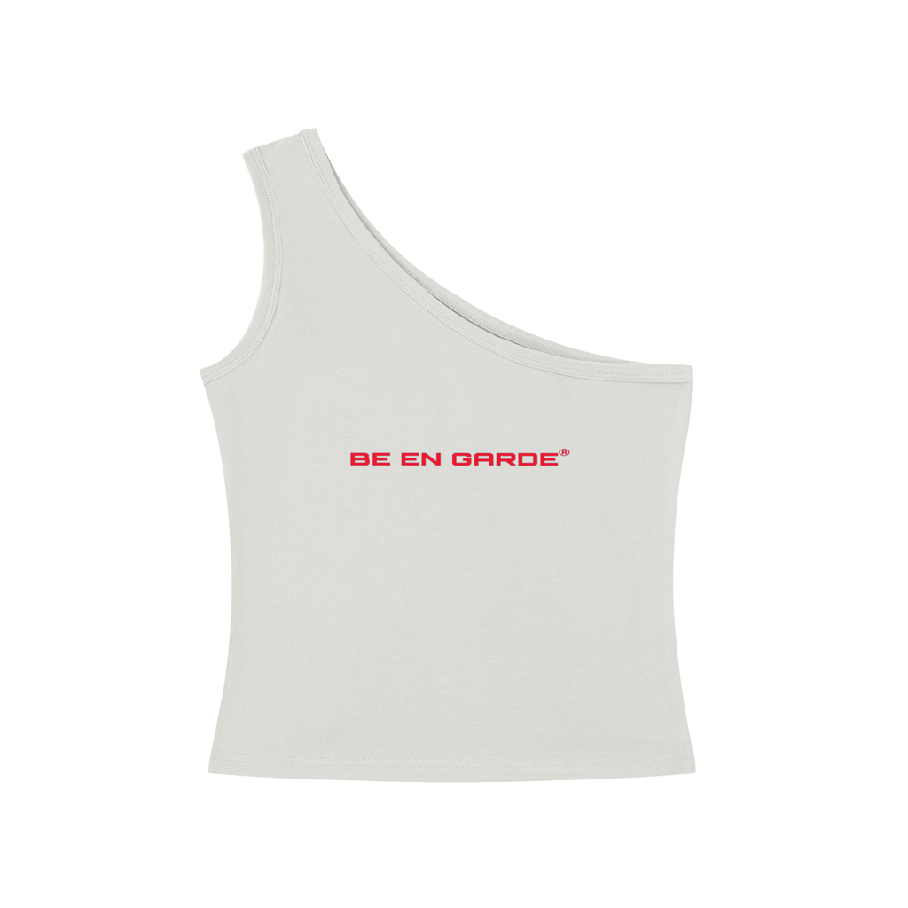 BE EN GARDE™ ONE-SHOULDER CROP TEE