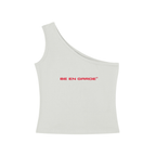 BE EN GARDE™ ONE-SHOULDER CROP TEE