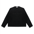 BE EN GARDE™ VINTAGE WAFFLE  RAW EDGE LONG SLEEVE