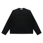BE EN GARDE™ VINTAGE WAFFLE  RAW EDGE LONG SLEEVE