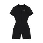 TAB DEPT™ QUARTER-ZIP SHORT SLEEVE ROMPER