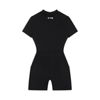 TAB DEPT™ QUARTER-ZIP SHORT SLEEVE ROMPER