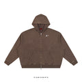 TAB DEPT. VINTAGE WAFFLE ZIP HOODIE