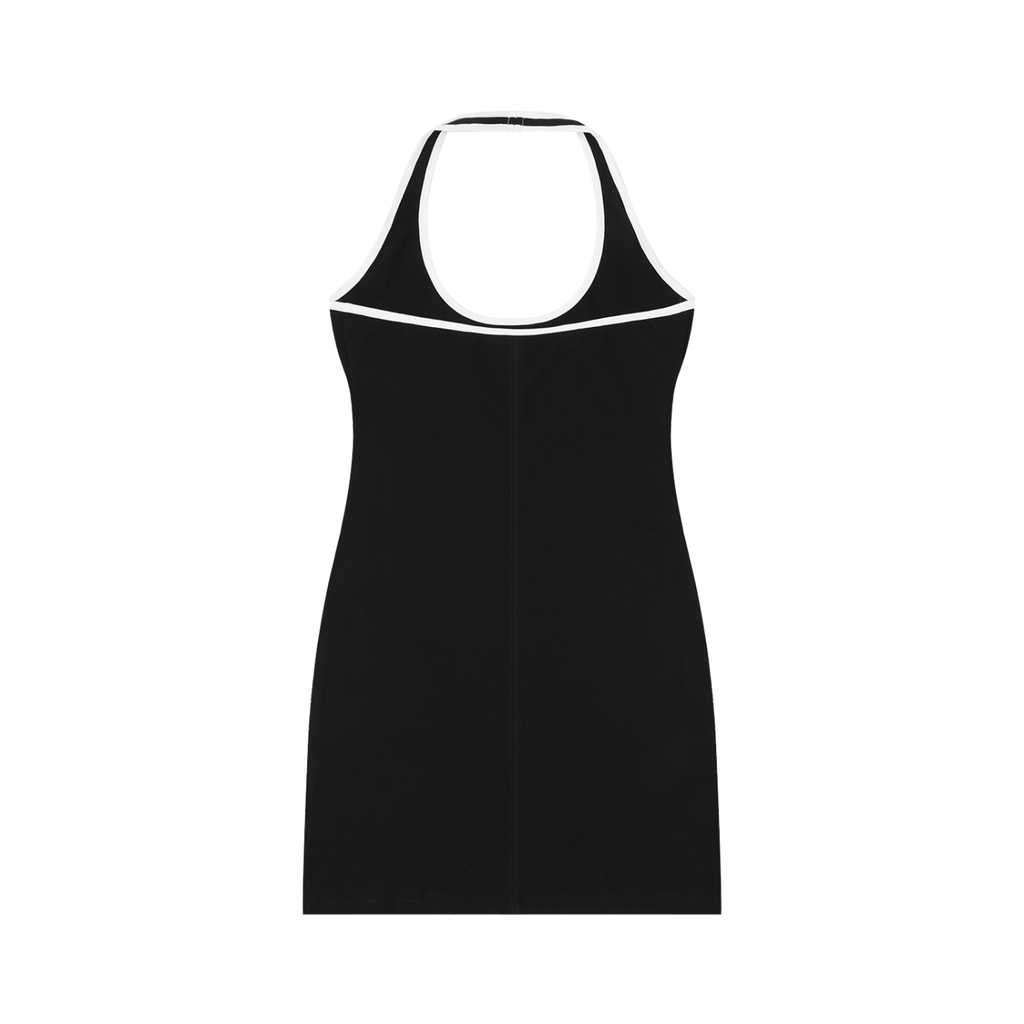 BE EN GARDE HALTER DRESS