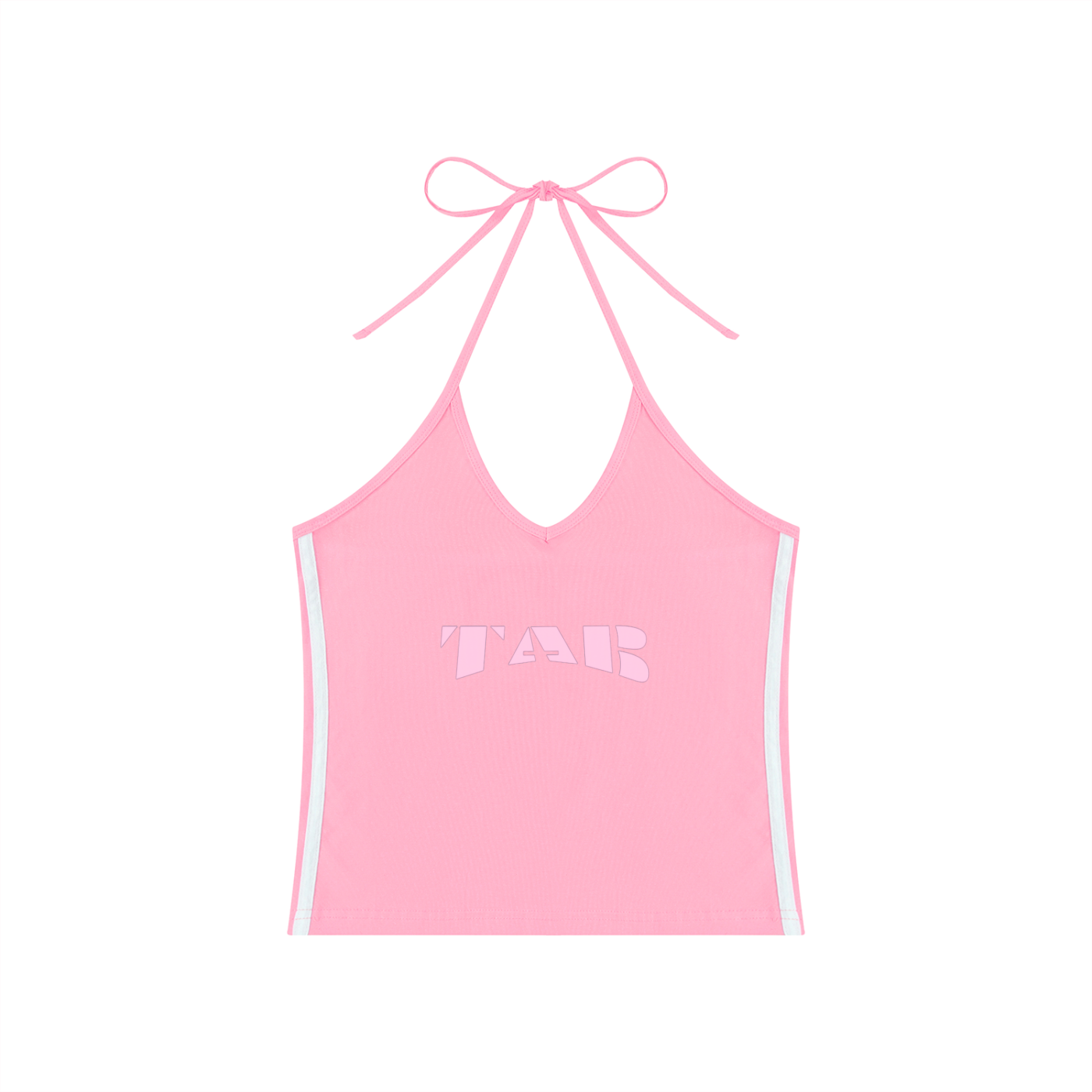 TAB DEPT™ HALTER CROP TANK TOP