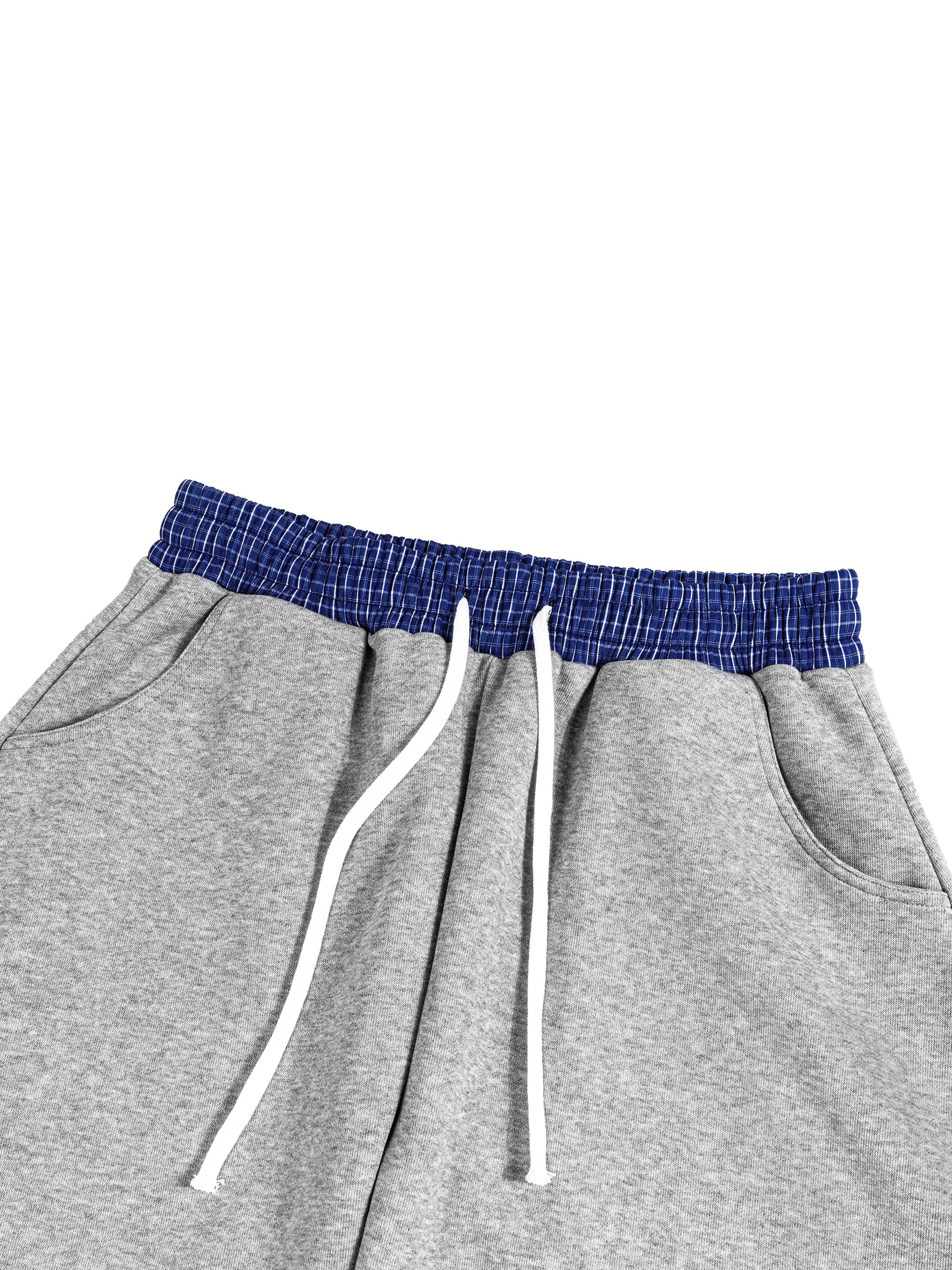BE EN GARDE™ Plaid Waistband Barrel Sweats