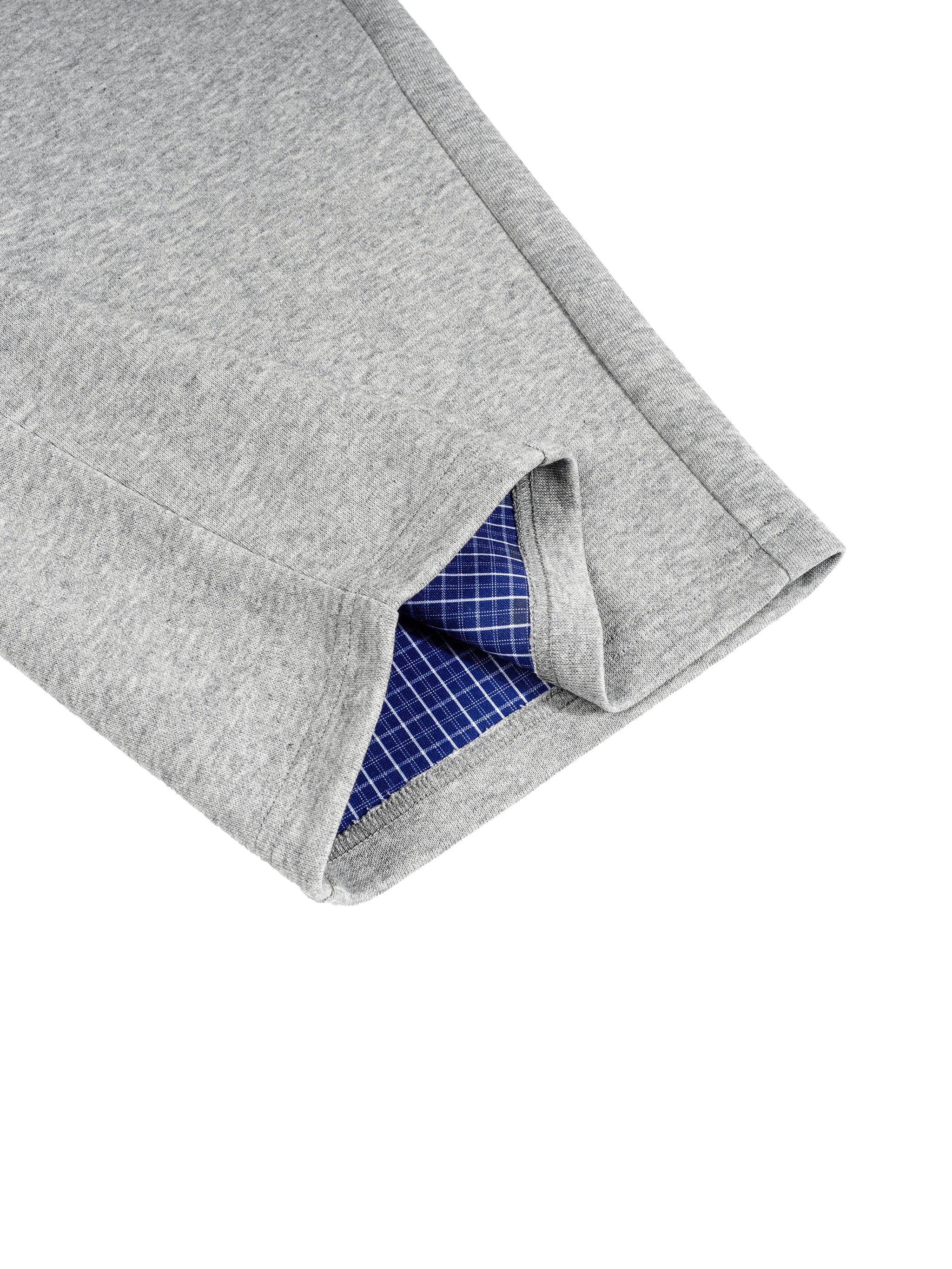 BE EN GARDE™ Plaid Waistband Barrel Sweats