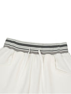 TAB DEPT. STRIPED WAIST WIDE LEG PANTS