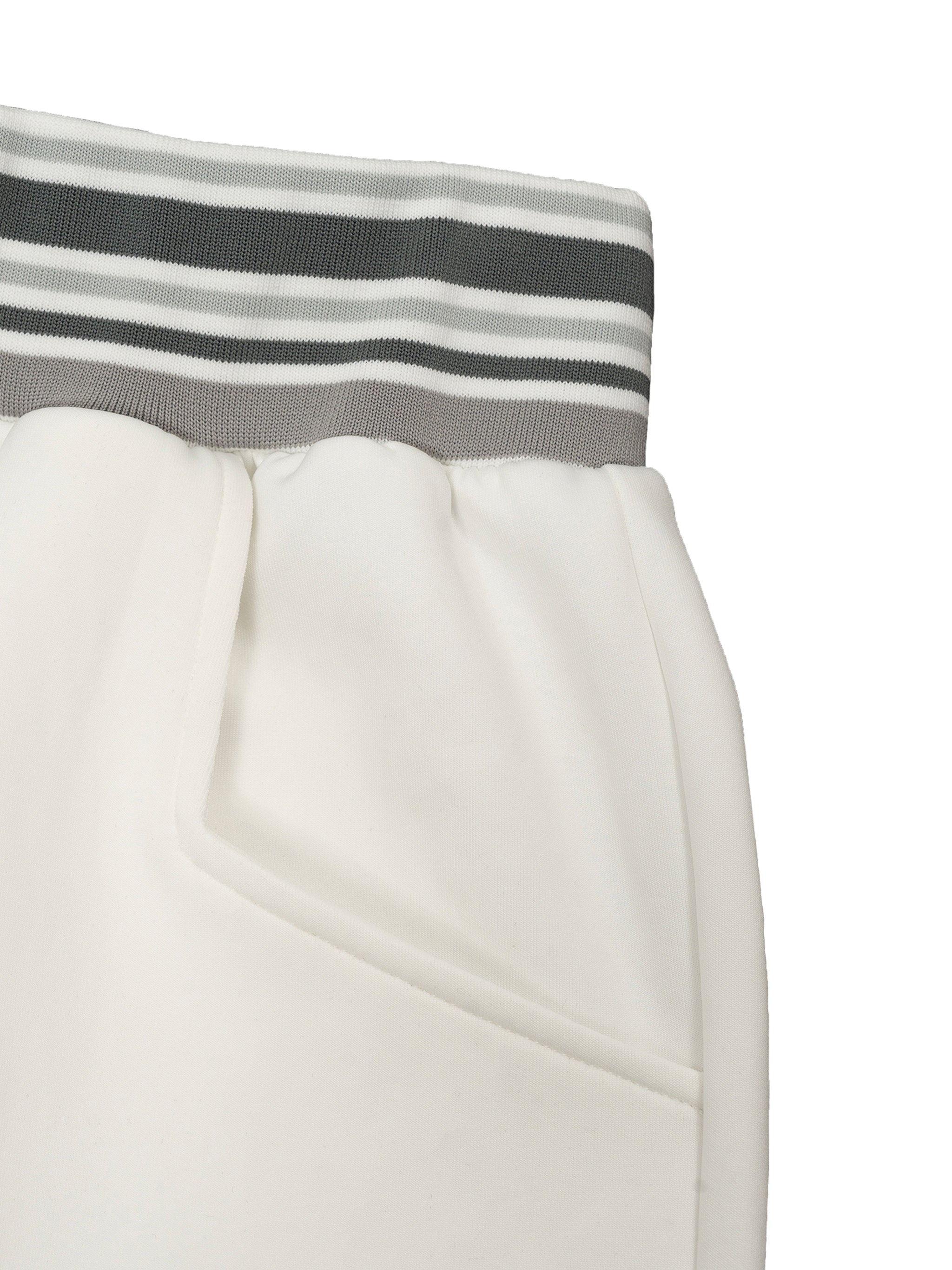 TAB DEPT. STRIPED WAIST WIDE LEG PANTS