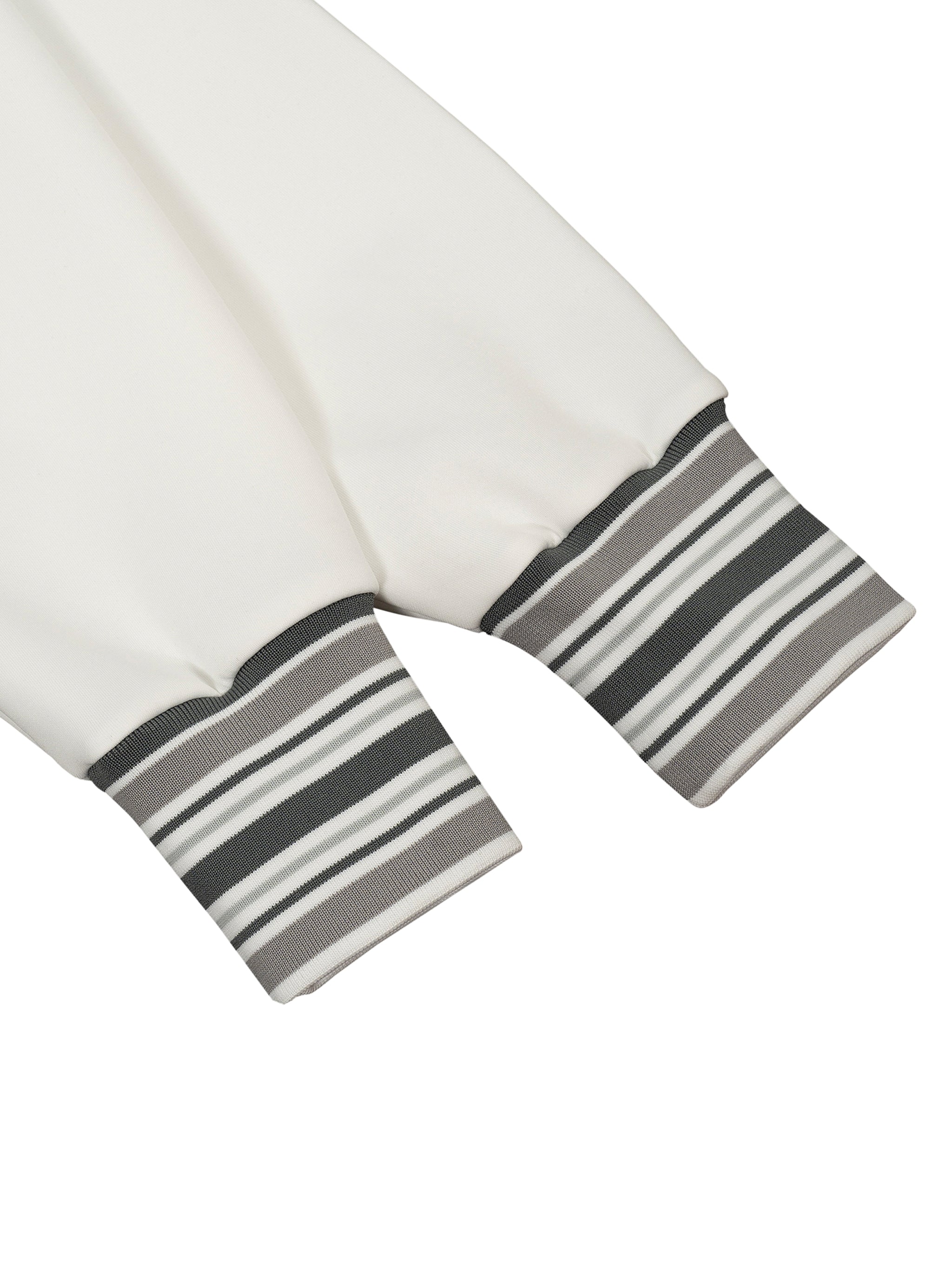 TAB DEPT. STRIPED RIB COLLAR JACKET
