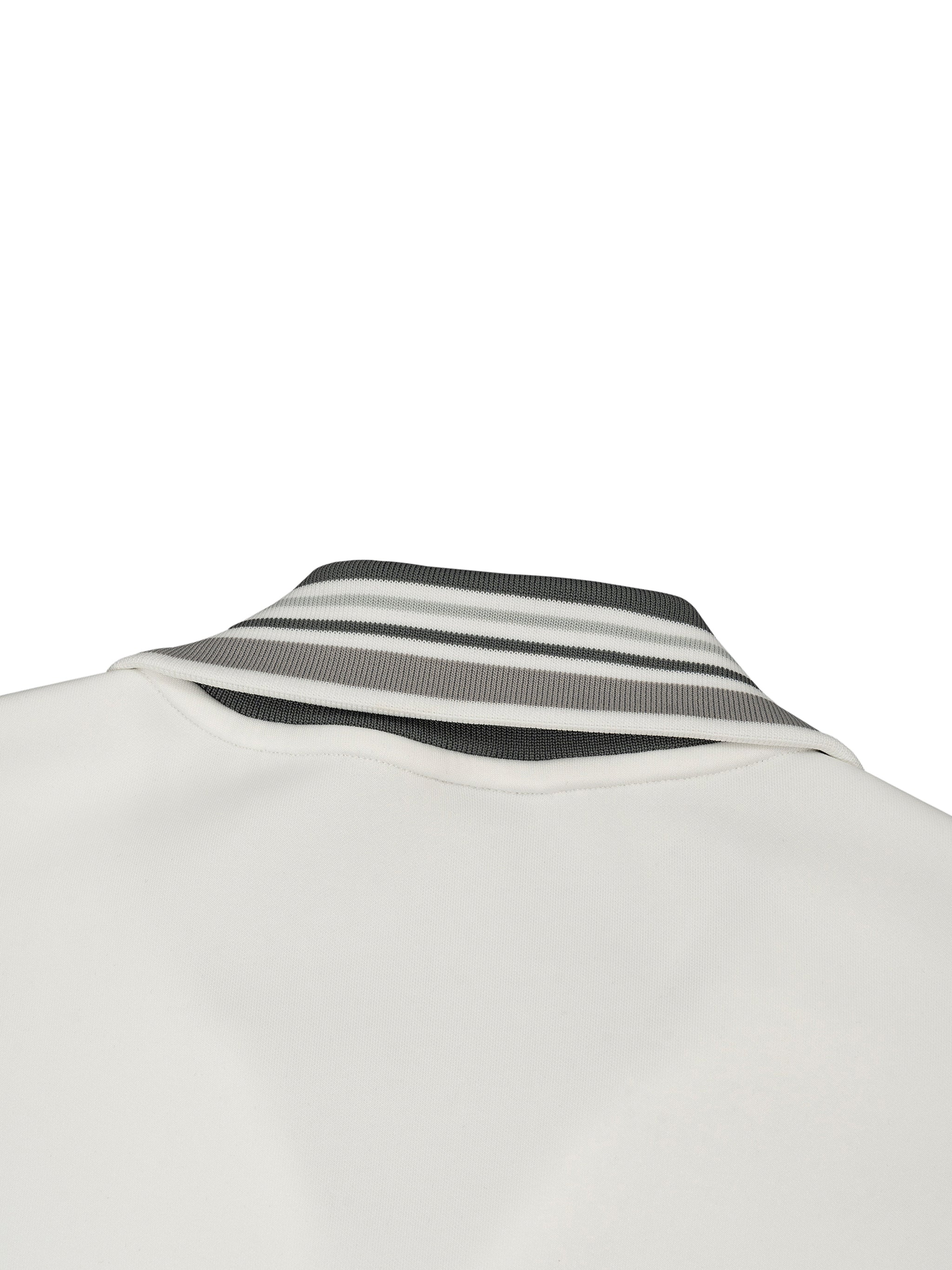 TAB DEPT. STRIPED RIB COLLAR JACKET
