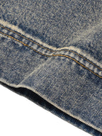 TAB DEPT™ VINTAGE WASH BAGGY DENIM SHORTS