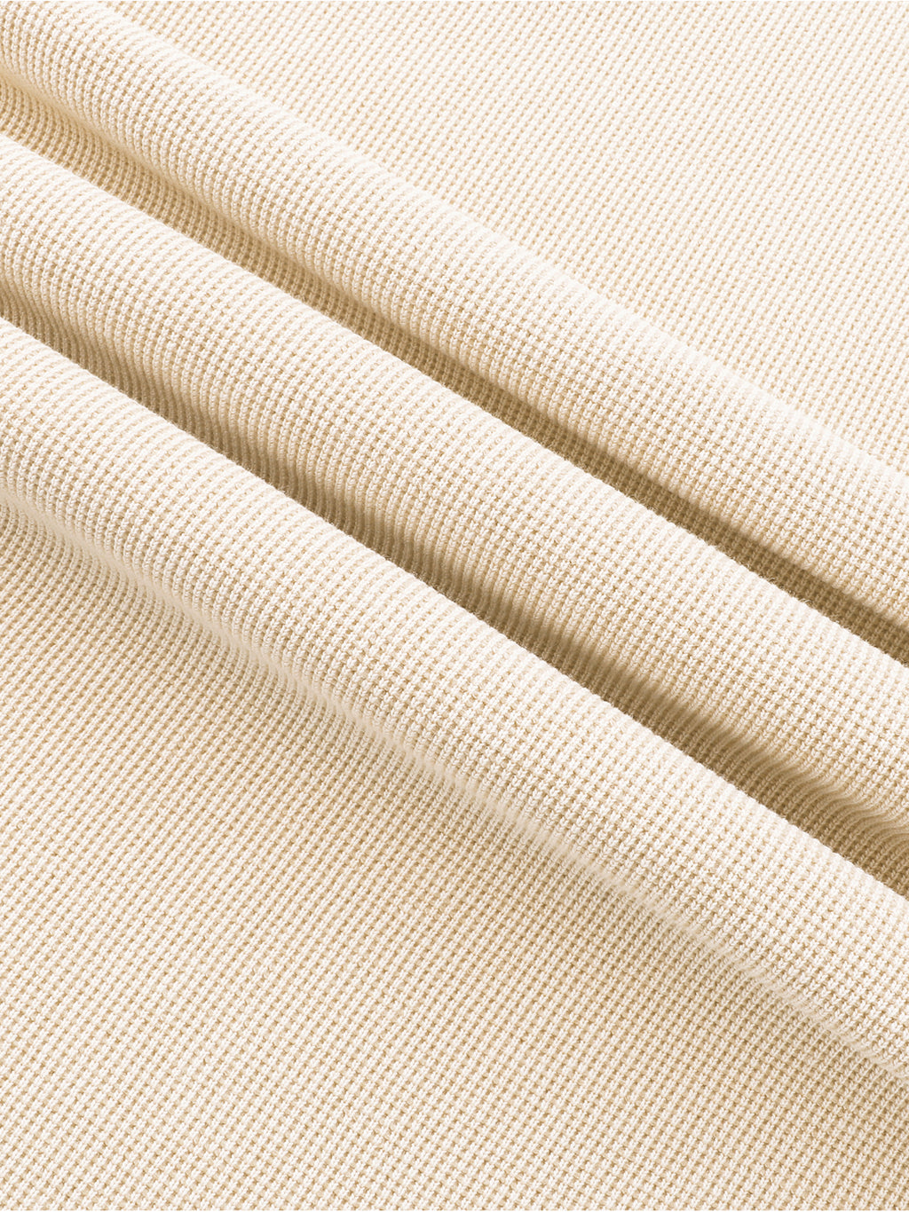 BE EN GARDE™ VINTAGE WAFFLE  RAW EDGE LONG SLEEVE