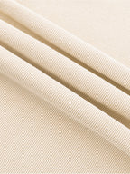 BE EN GARDE™ VINTAGE WAFFLE  RAW EDGE LONG SLEEVE