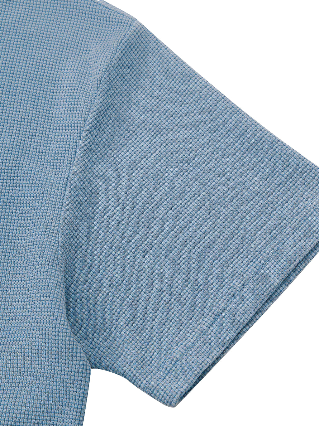 BE EN GARDE™ VINTAGE WASH WAFFLE BOXY POLO SHIRT