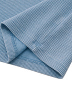 BE EN GARDE™ VINTAGE WASH WAFFLE BOXY POLO SHIRT