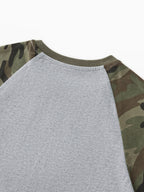 BE EN GARDE™ CAMO RAGLAN CROP TEE