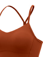 TAB DEPT™ SOLID COLOR YOGA SPORTS BRA