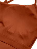 TAB DEPT™ SOLID COLOR YOGA SPORTS BRA