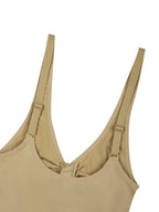 TAB DEPT. FULL-ZIP RUCHED BODYSUIT