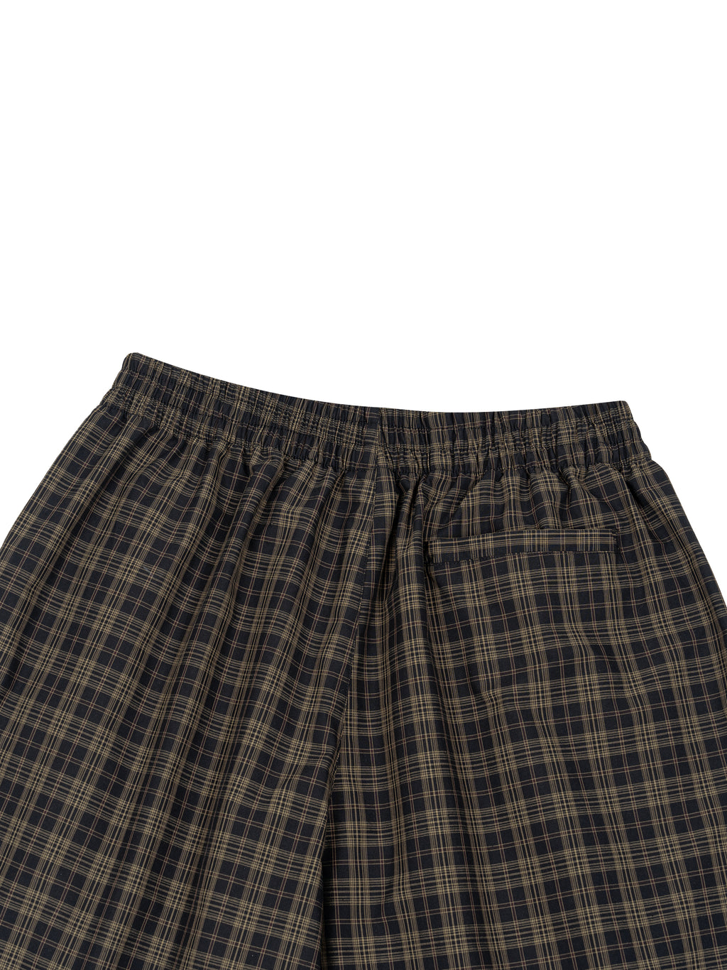 TAB DEPT. PLAID WIDE LEG PANTS