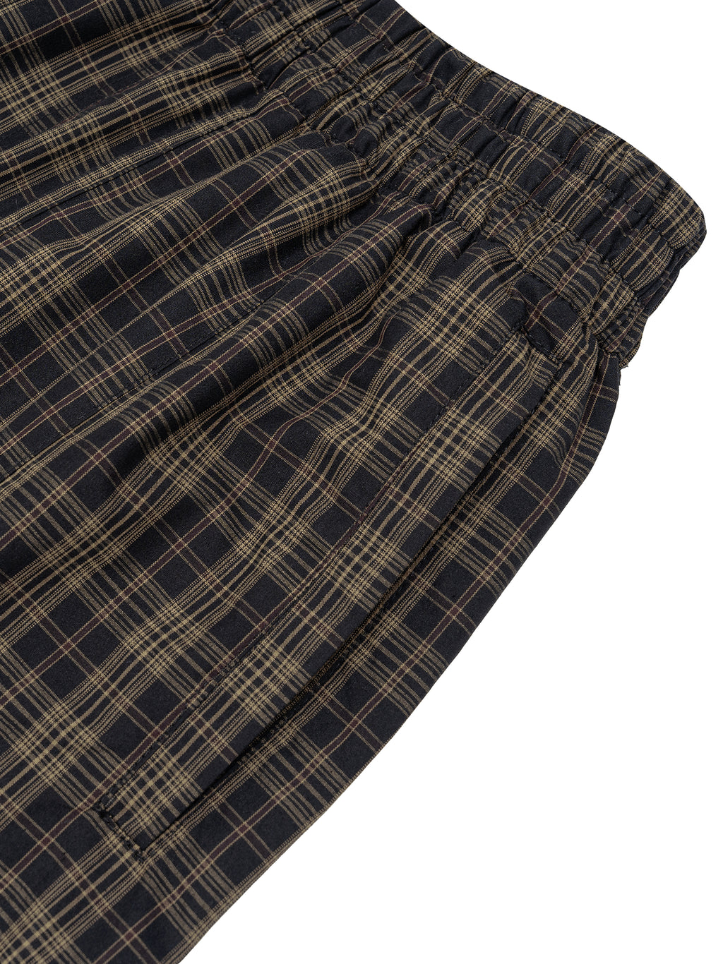 TAB DEPT. PLAID WIDE LEG PANTS