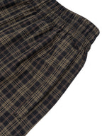 TAB DEPT. PLAID WIDE LEG PANTS
