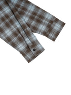 TAB DEPT. PLAID PANEL LONG SLEEVE TEE