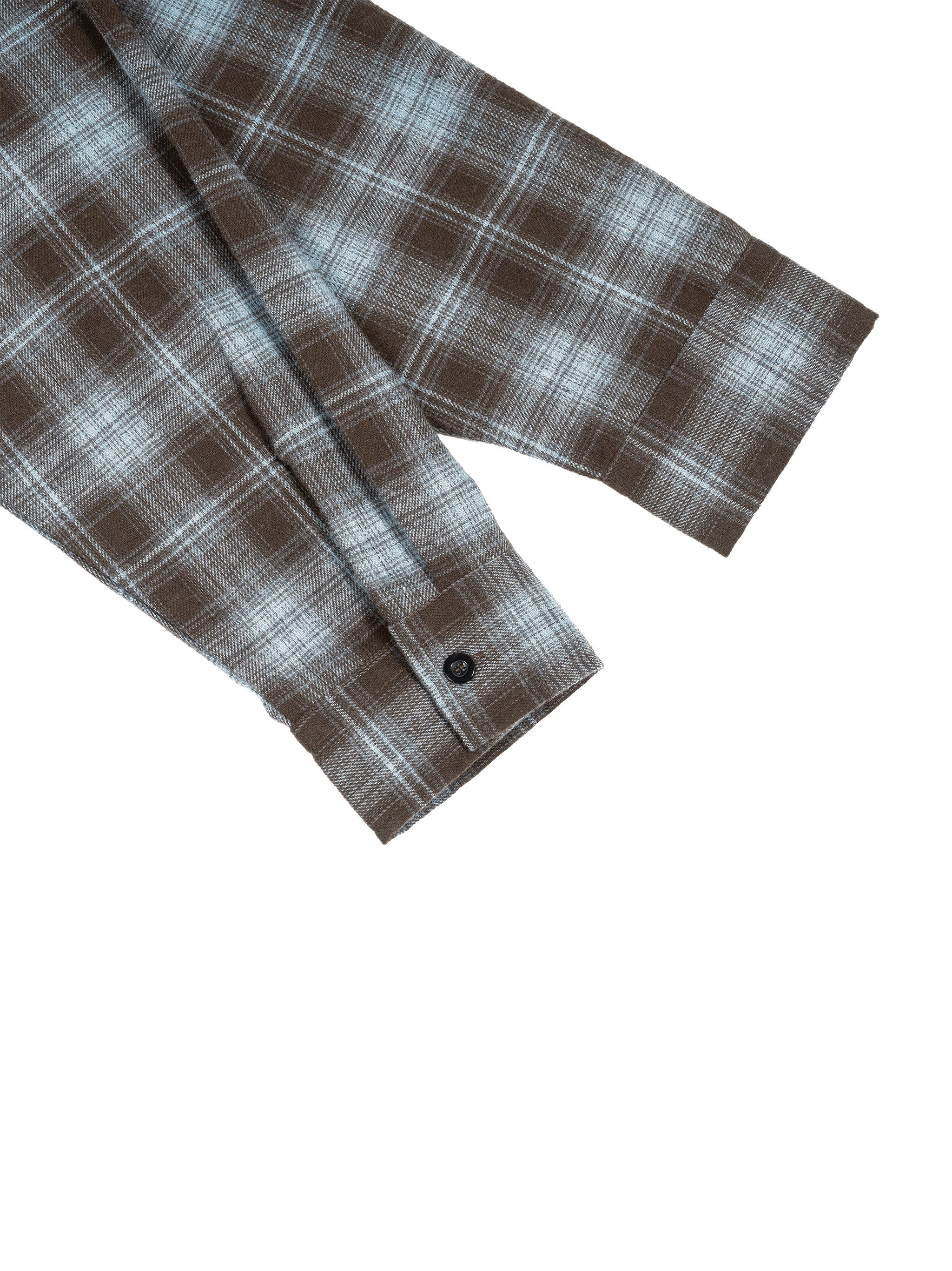TAB DEPT. PLAID PANEL LONG SLEEVE TEE