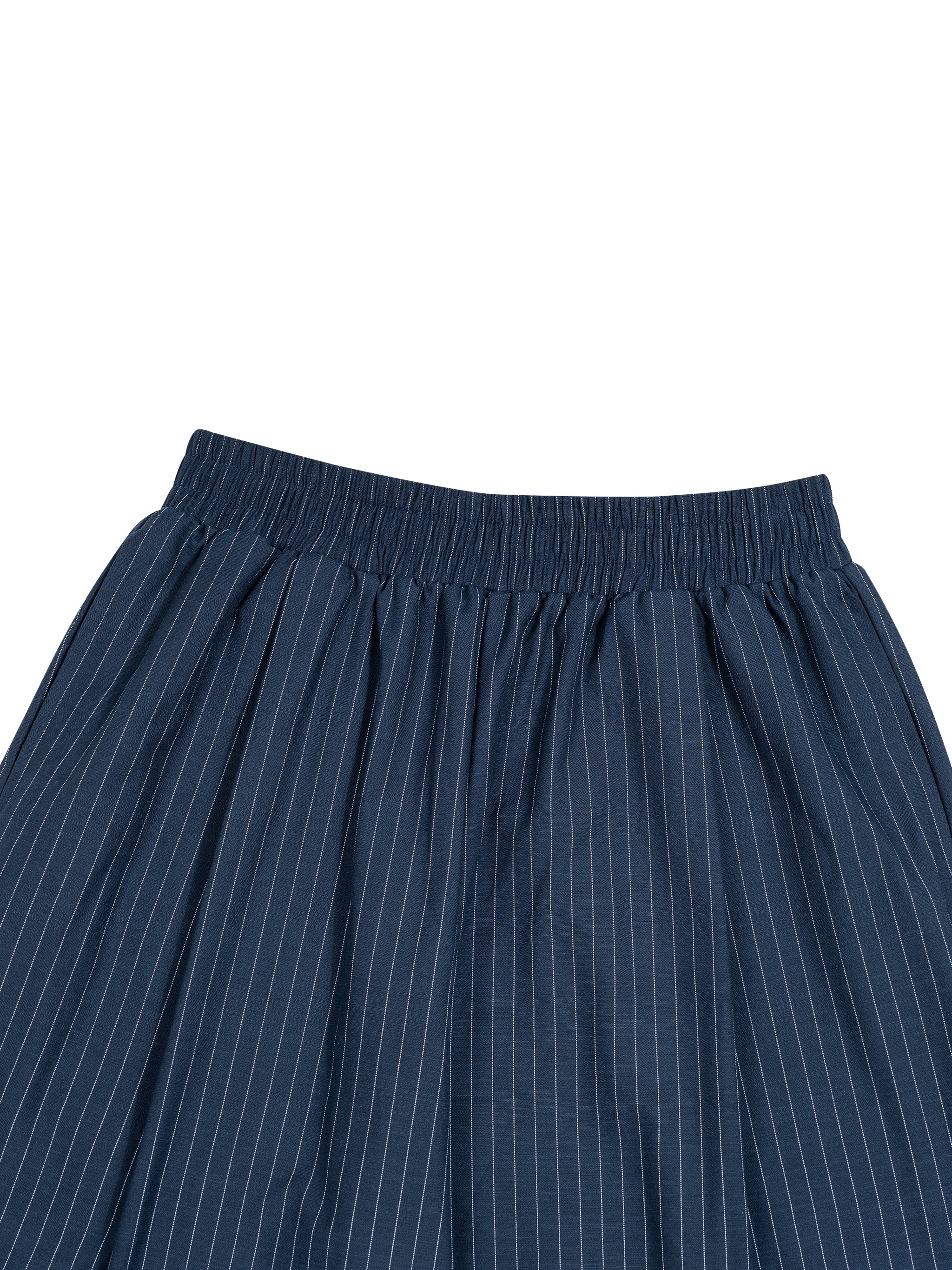 TAB DEPT. STRIPED PLEATED PANTS