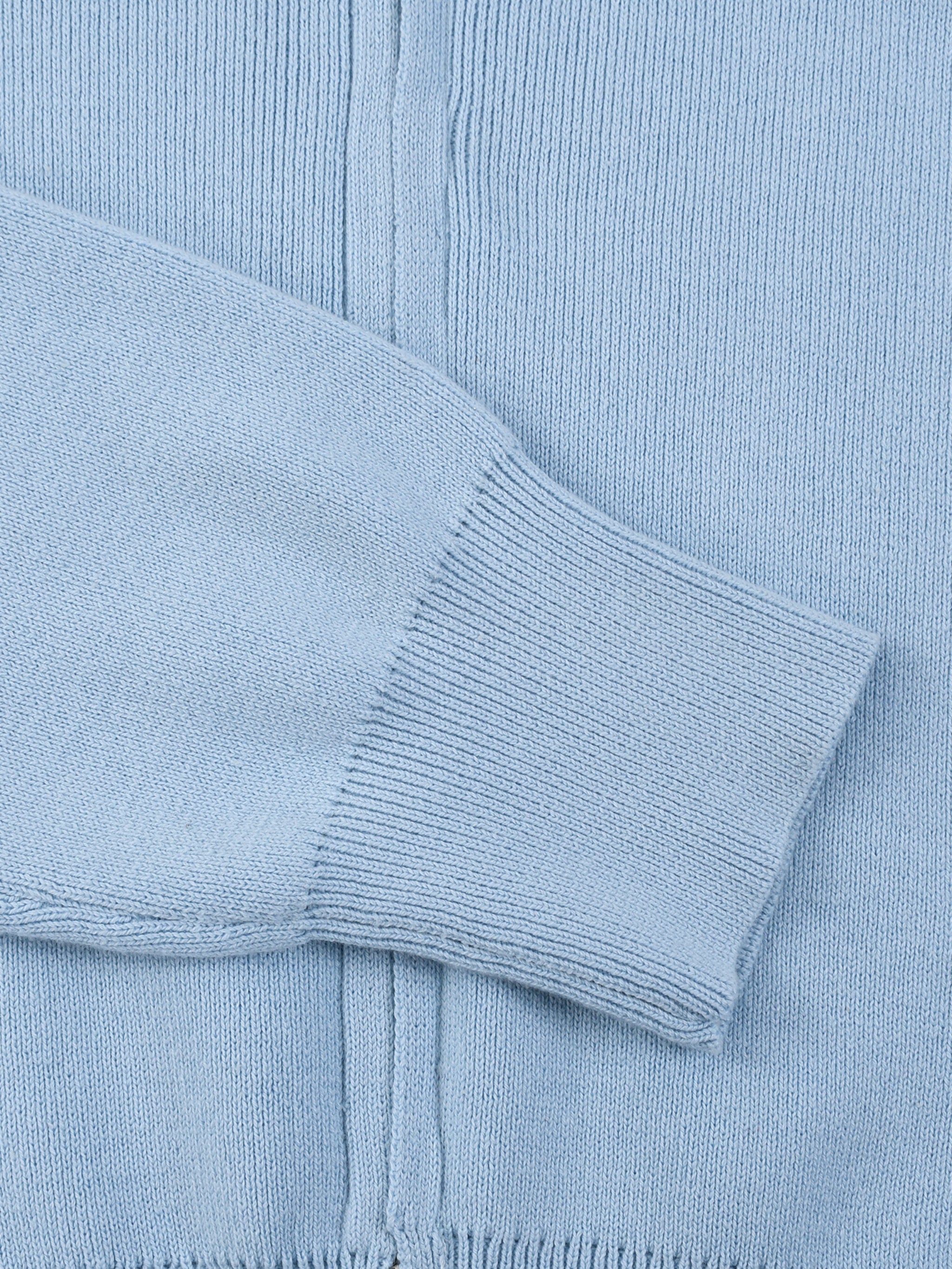 TAB DEPT. MOCK NECK ZIP CARDIGAN