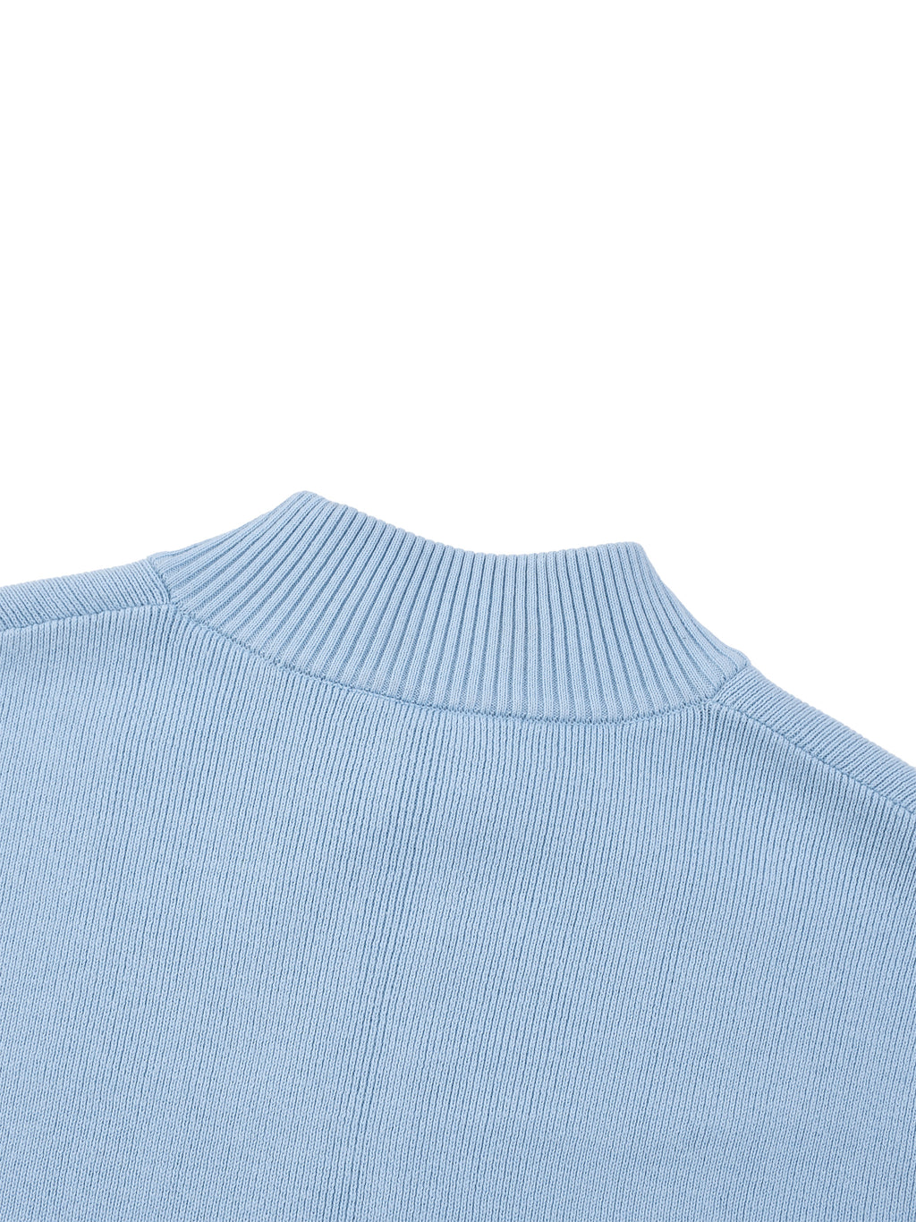 TAB DEPT. MOCK NECK ZIP CARDIGAN